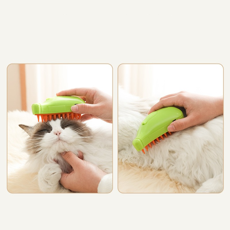 Pawvelora Pets™ Gentle Pet Grooming Brush