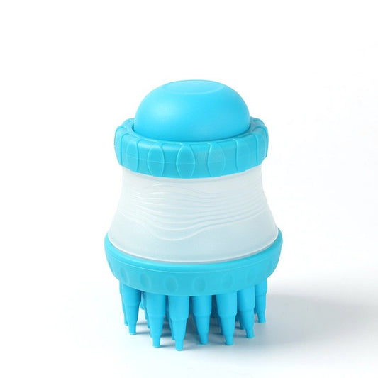 2-in-1 Dog Bath Brush & Paw Cleaner