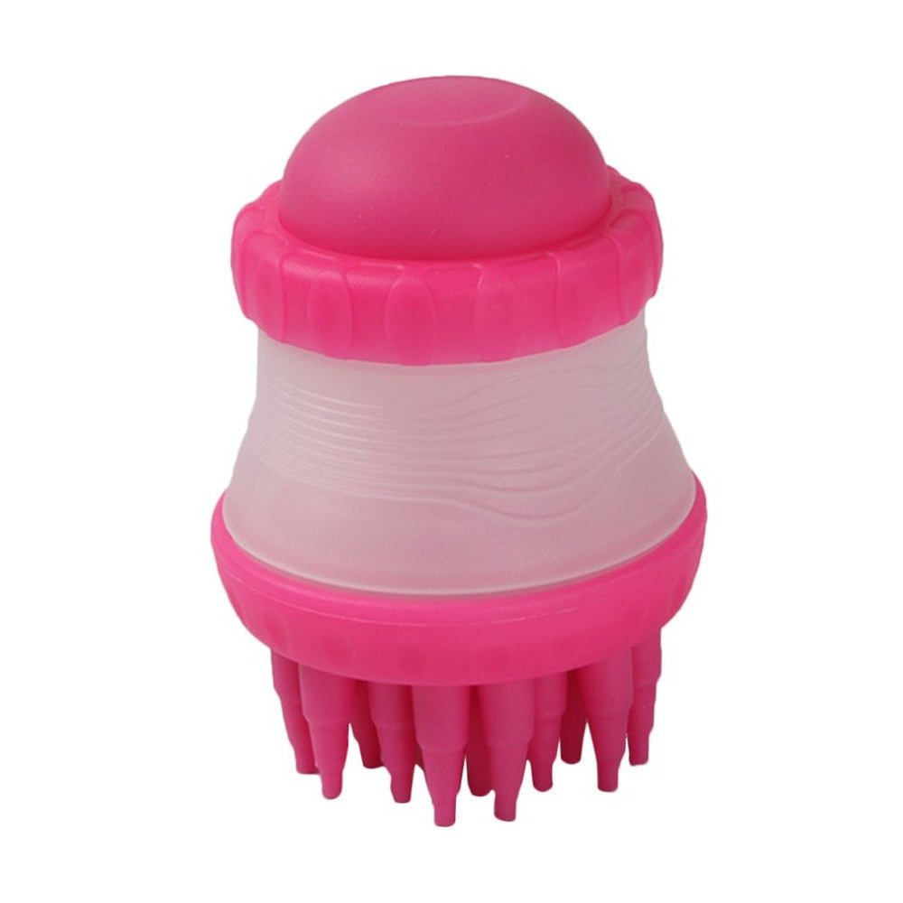 2-in-1 Dog Bath Brush & Paw Cleaner