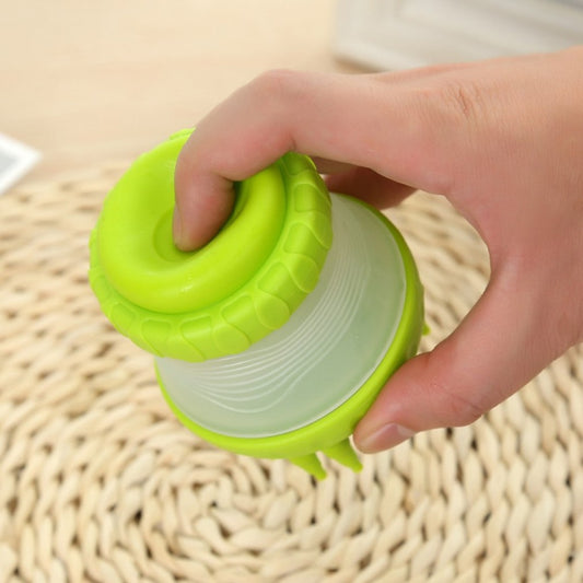 2-in-1 Dog Bath Brush & Paw Cleaner